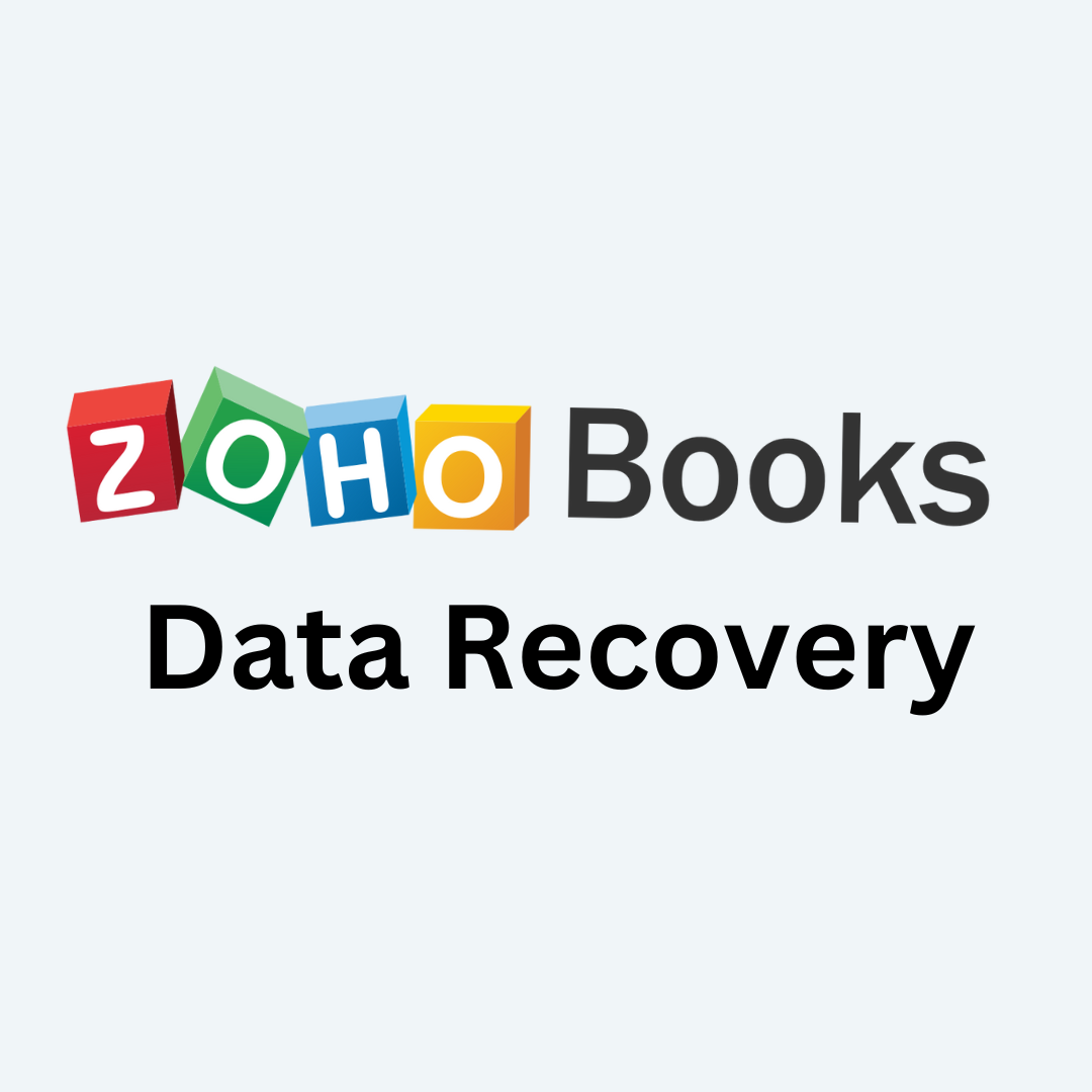 zoho books data recovery