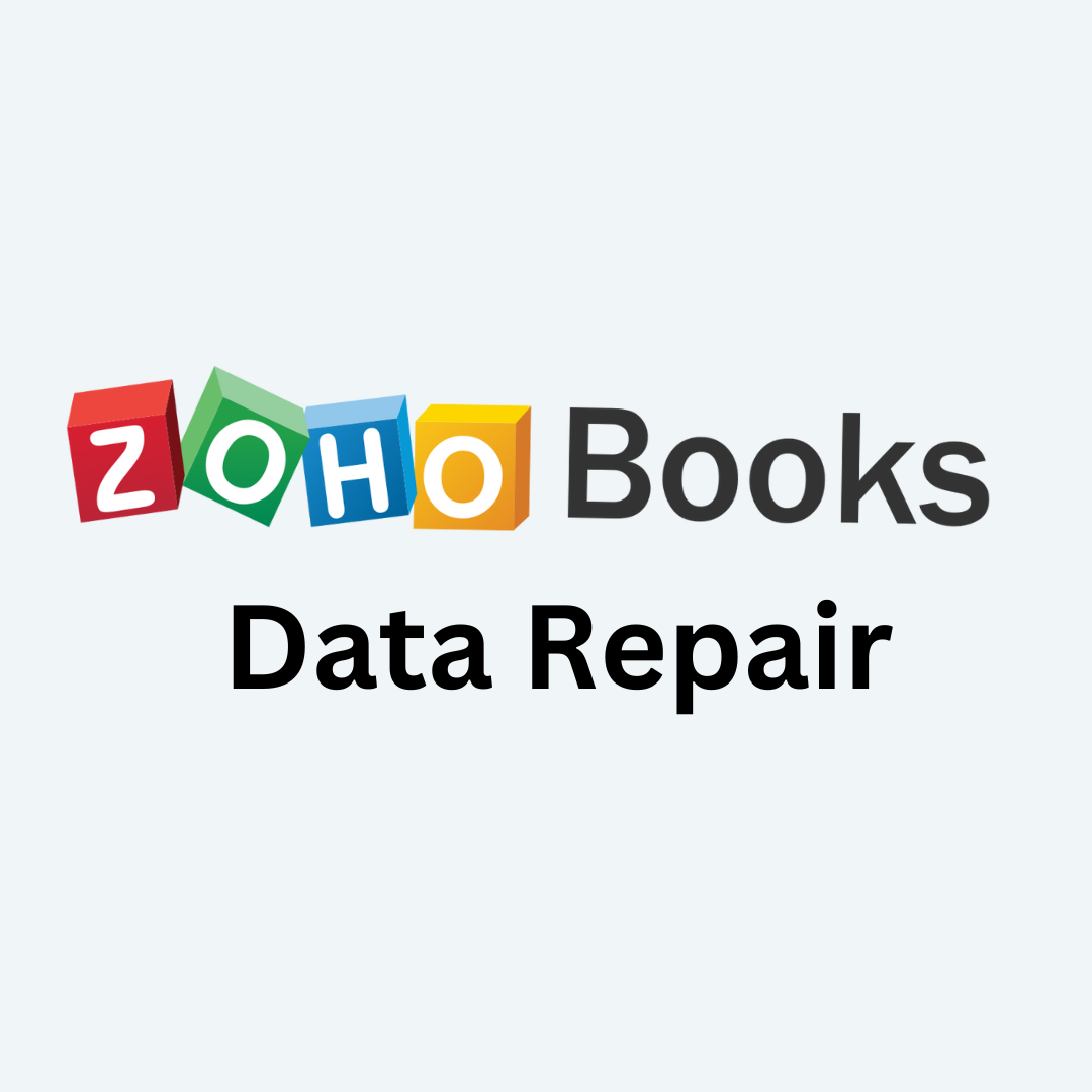 Zoho Books Data Repair