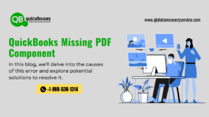 missing pdf component in quickbooks